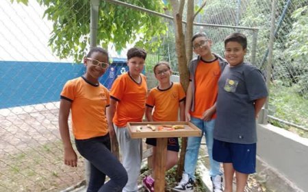 Projeto de estudantes serranos fica em 3º lugar em premiação estadual