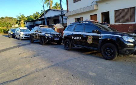 Forças policiais de Serra Negra cumprem mandado de busca domiciliar no Bairro das Posses