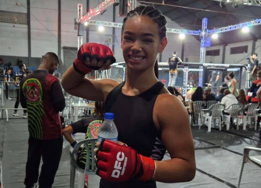 Depois de vencer no Muay-Thai, atleta serrana se dedica ao MMA