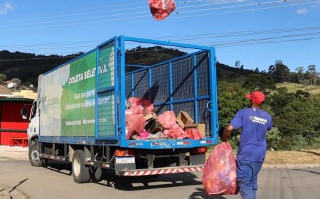 Coleta seletiva nos bairros já recolheu mais de 68 toneladas de materiais em Serra Negra