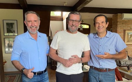 Prefeito de Serra Negra se reúne com Deputado Carlos Sampaio para discutir projetos de desenvolvimento