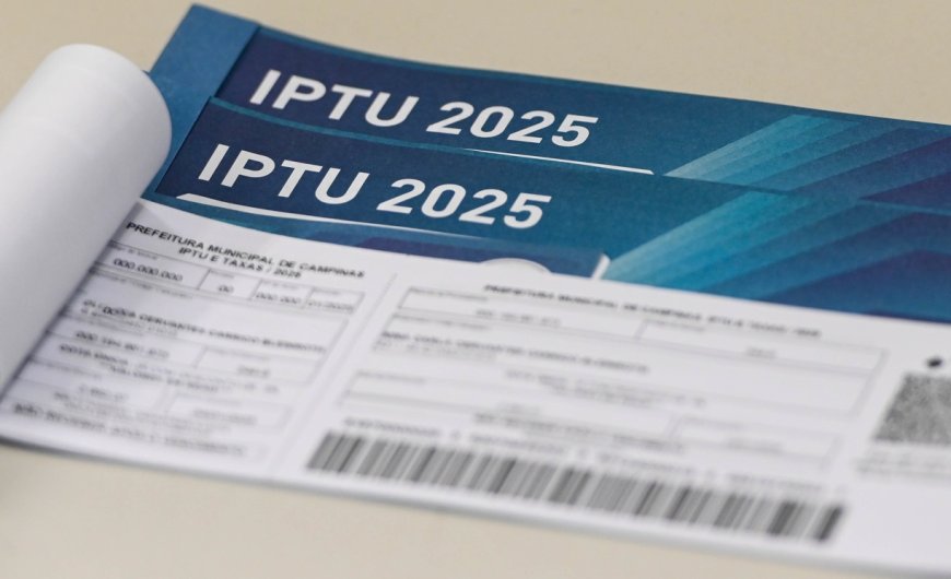 Carnês de IPTU 2025 já estão disponíveis para os contribuintes