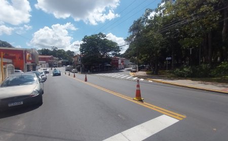 Vias centrais do município passaram por alterações nos últimos dias