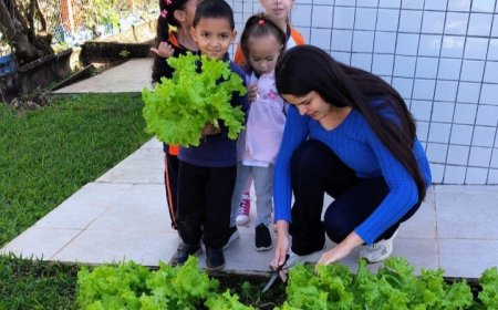 Dia de Colheita celebra o sucesso do projeto “Horta nas Escolas”