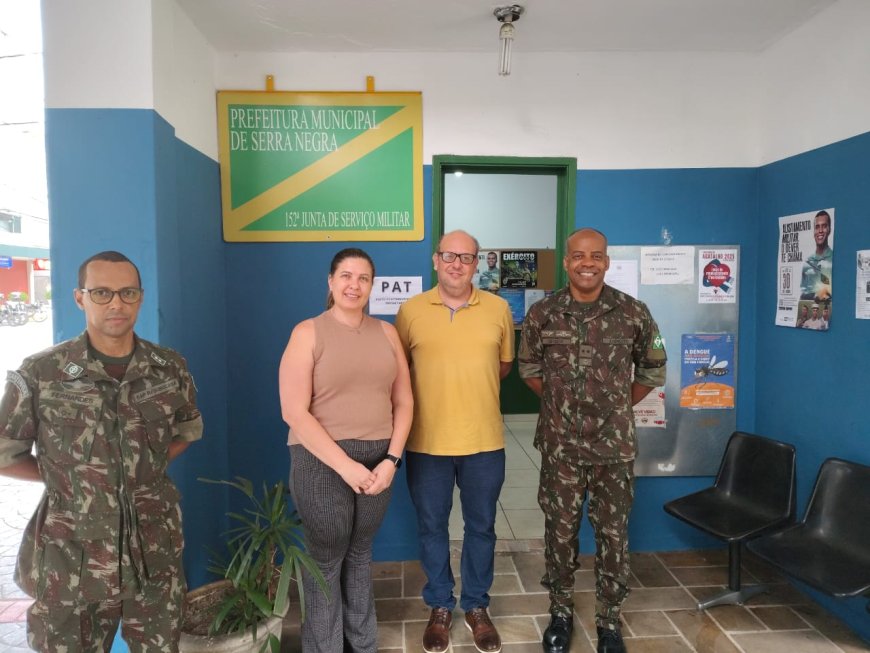 Exército Brasileiro realiza Vistoria de Orientação Técnica em Serra Negra