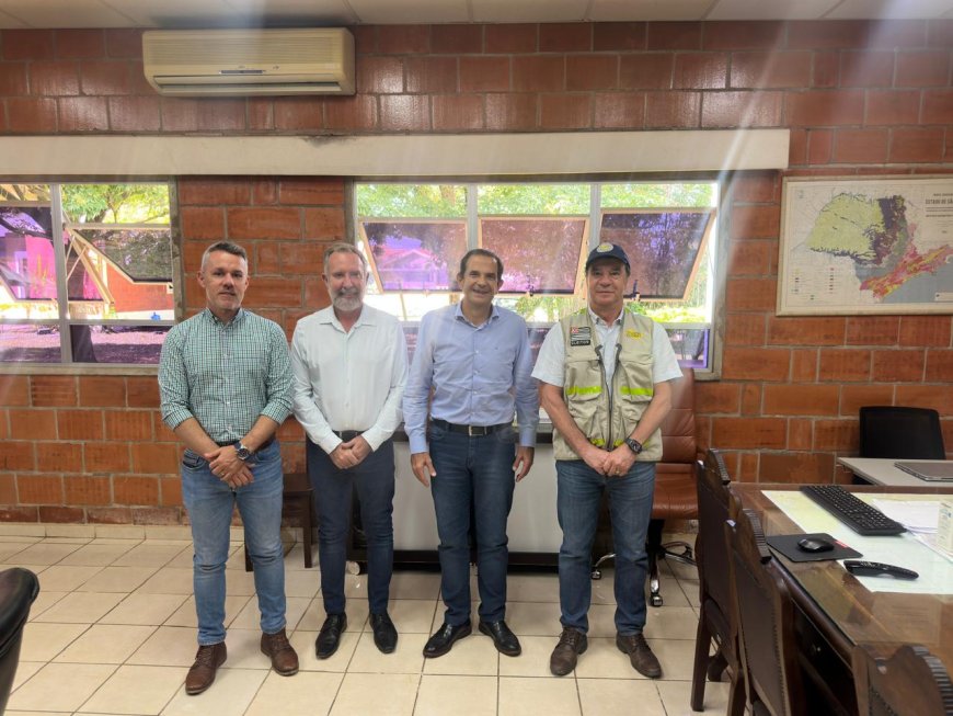 Prefeito de Serra Negra discute melhorias em infraestrutura com o DER em Campinas