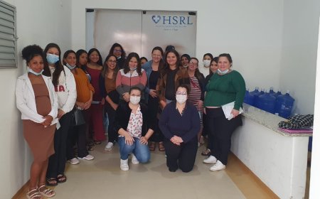 Projeto Amor Perfeito realiza visita à maternidade do Hospital Santa Rosa de Lima com gestantes de Serra Negra