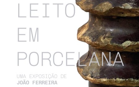 João Ferreira transforma resíduos industriais em arte na exposição 'Leito em Porcelana'