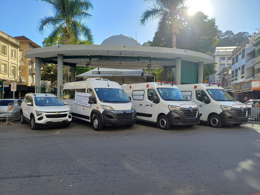 Serra Negra amplia atendimento da Saúde com novos veículos