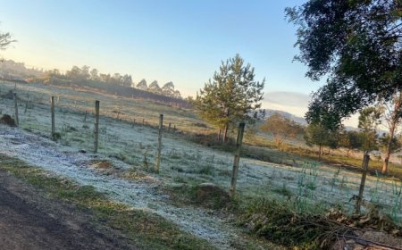 CIAGRO: Serra Negra registra temperatura de 1,1ºC no fim de junho
