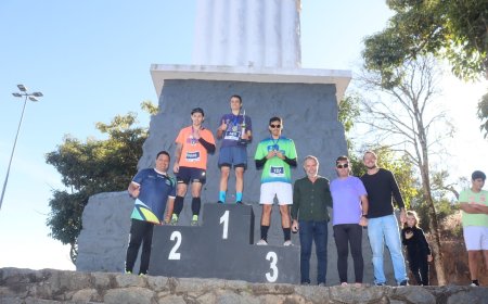 Desafio do Morro do Cristo movimenta Serra Negra e reúne dezenas de participantes
