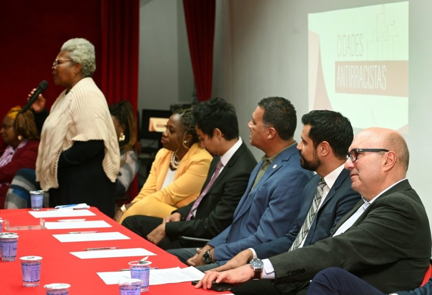 Serra Negra participa da assinatura do "Pacto das Cidades Antirracistas", em Campinas