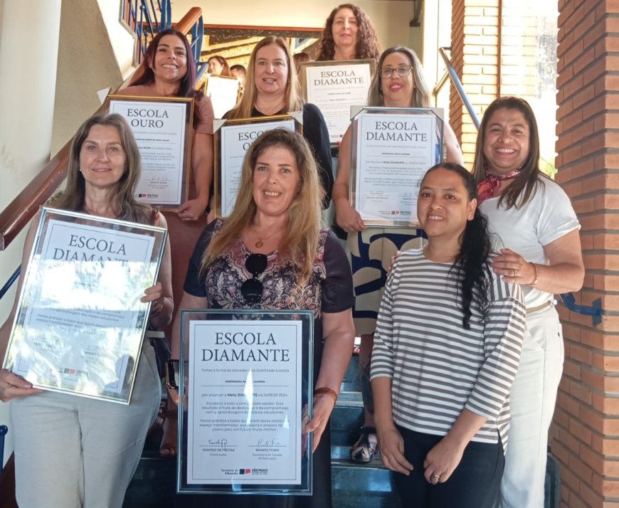 Serra Negra é destaque no Prêmio Excelência Educacional