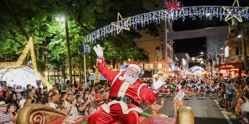 Natal Luzes da Serra 2025 tem abertura oficial no dia 14 de novembro