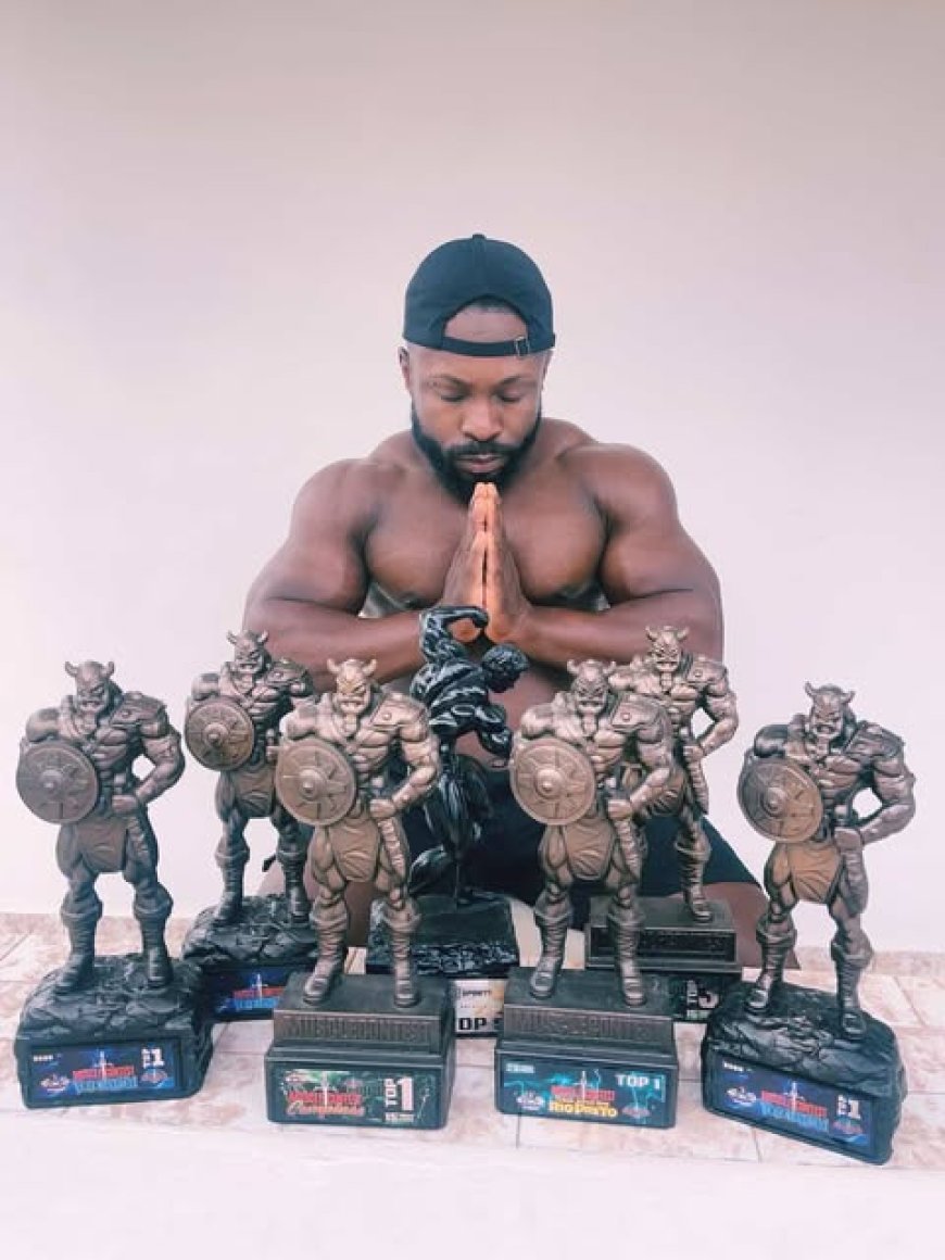 Atleta serrano conquista oito pódios em temporada de estreia no fisiculturismo