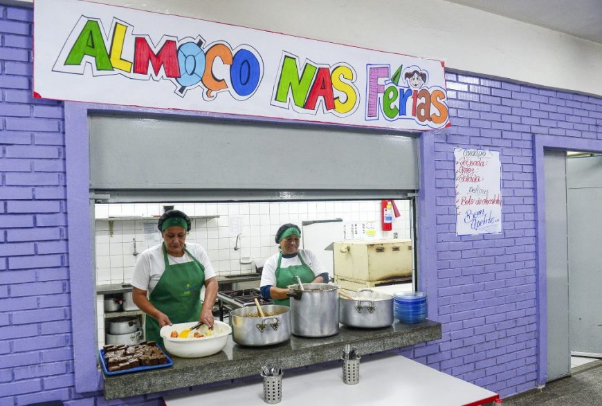 Almoço nas férias: escolas estaduais de SP abrem em janeiro para oferecer refeições aos estudantes
