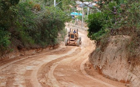 Pavimentação da Rua Paulo Marchi avança no Alto da Serra