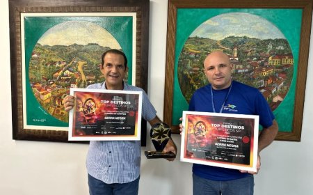 Serra Negra conquista Prêmio Top Destinos Turísticos na categoria 'Turismo de Compras'