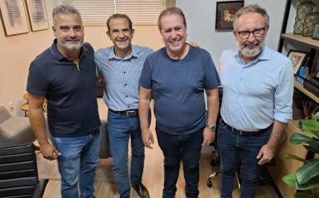 Prefeito Elmir Chedid se reúne com deputado Jonas Donizette em busca de novos investimentos para Serra Negra