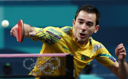 Hugo Calderano vira número 2 do mundo e 1º sul-americano na posição