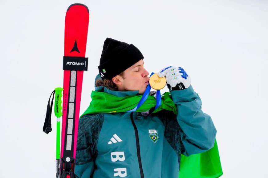 Olimpíadas de Inverno: Brasil faz história com ouro inédito de Lucas Pinheiro Braathen no slalom gigante