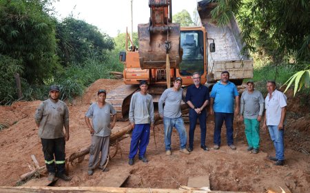Ponte da Estrada Municipal Amélia de Oliveira Lopes será reconstruída