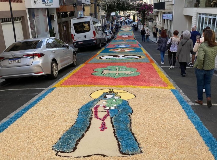 Feriado de Corpus Christi movimenta arte e cultura em Serra Negra
