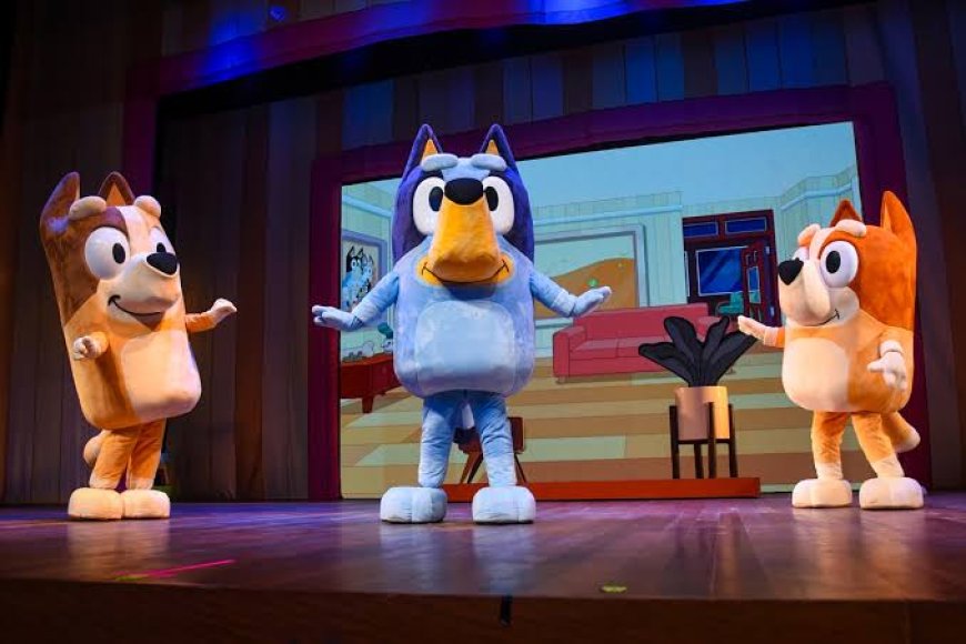 Entre Linhas e Vozes - Episódio 13: Bluey Ao Vivo - Diversão em Família está em cartaz na região