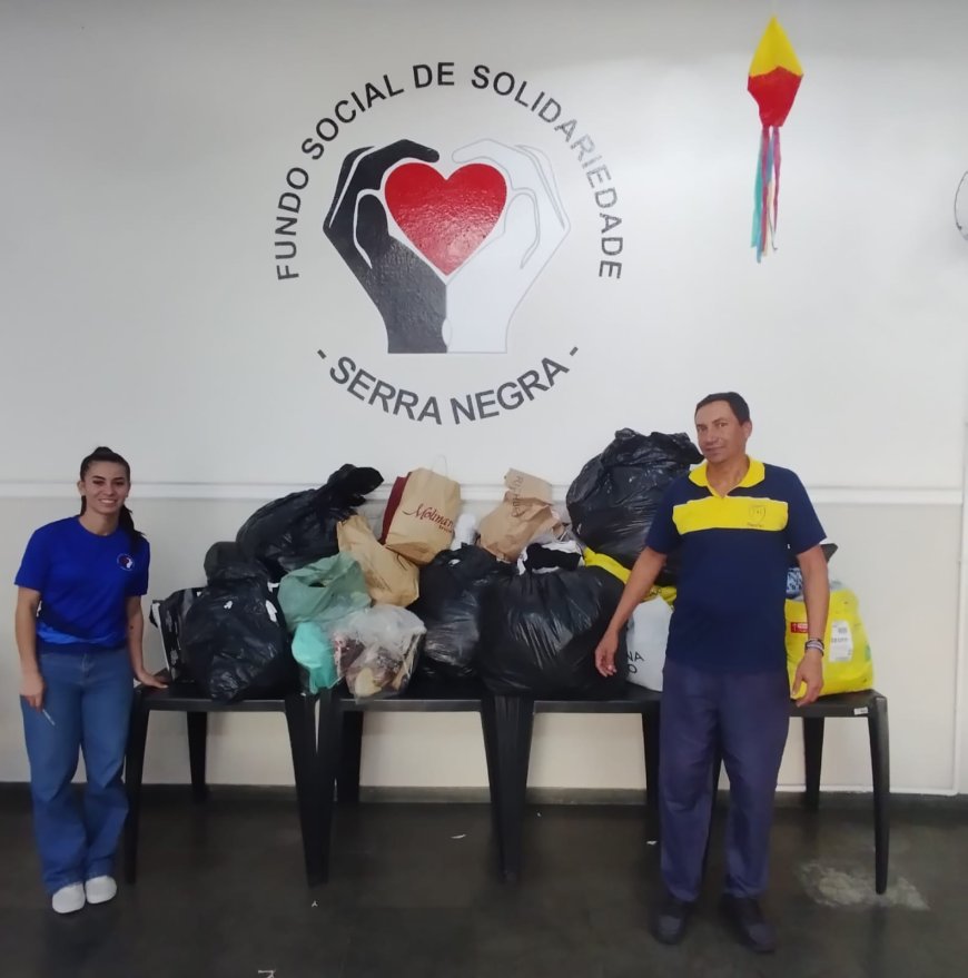 Campanha do Colégio Reino arrecada mais de 500 peças para o Fundo Social de Solidariedade 