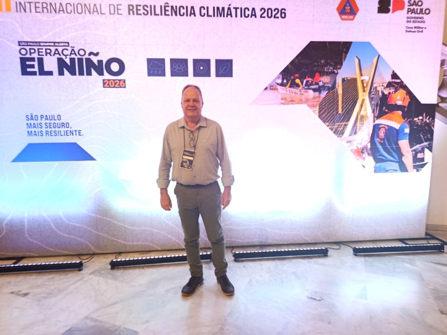 Serra Negra participa de congresso internacional sobre resiliência climática